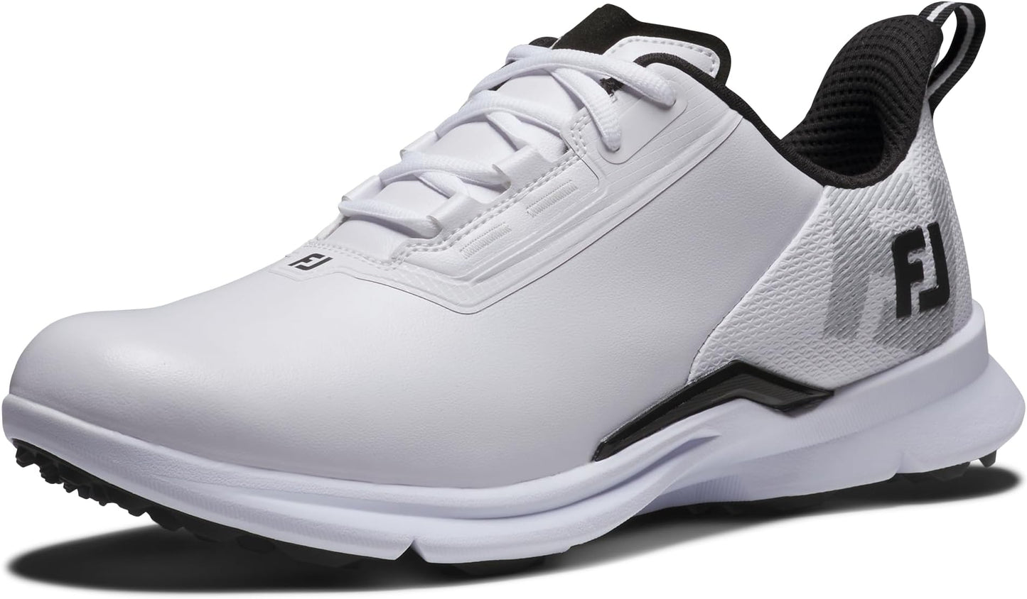 Footjoy Men's Fj Fuel Golf Shoe - White/white/black