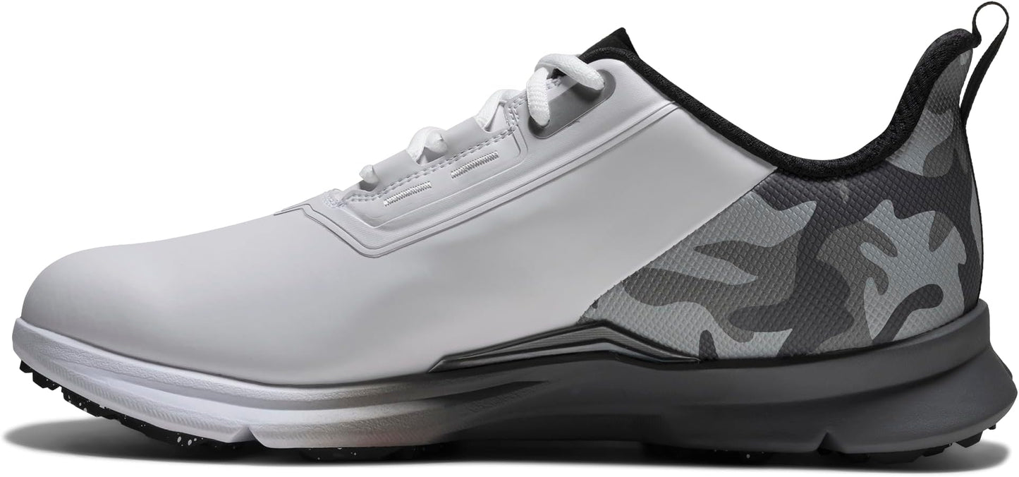 Footjoy Men's Fj Fuel Golf Shoe - Arctic White/gray Camo