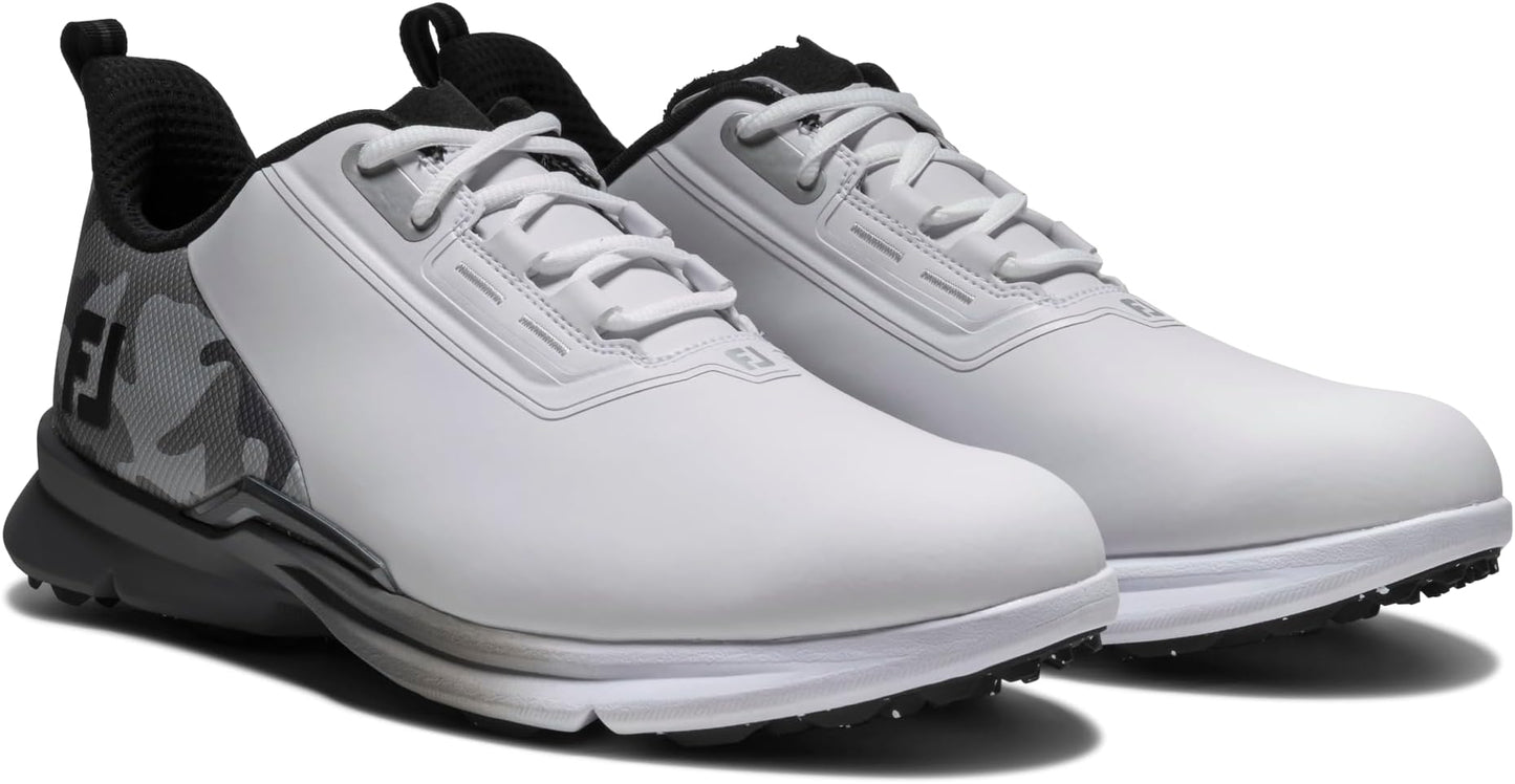Footjoy Men's Fj Fuel Golf Shoe - Arctic White/gray Camo