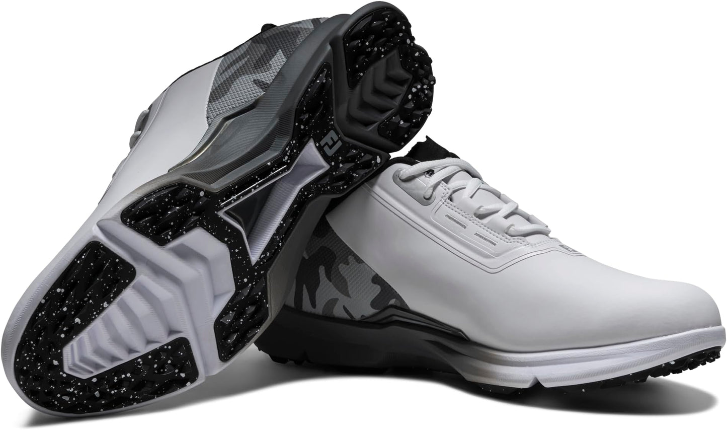 Footjoy Men's Fj Fuel Golf Shoe - Arctic White/gray Camo