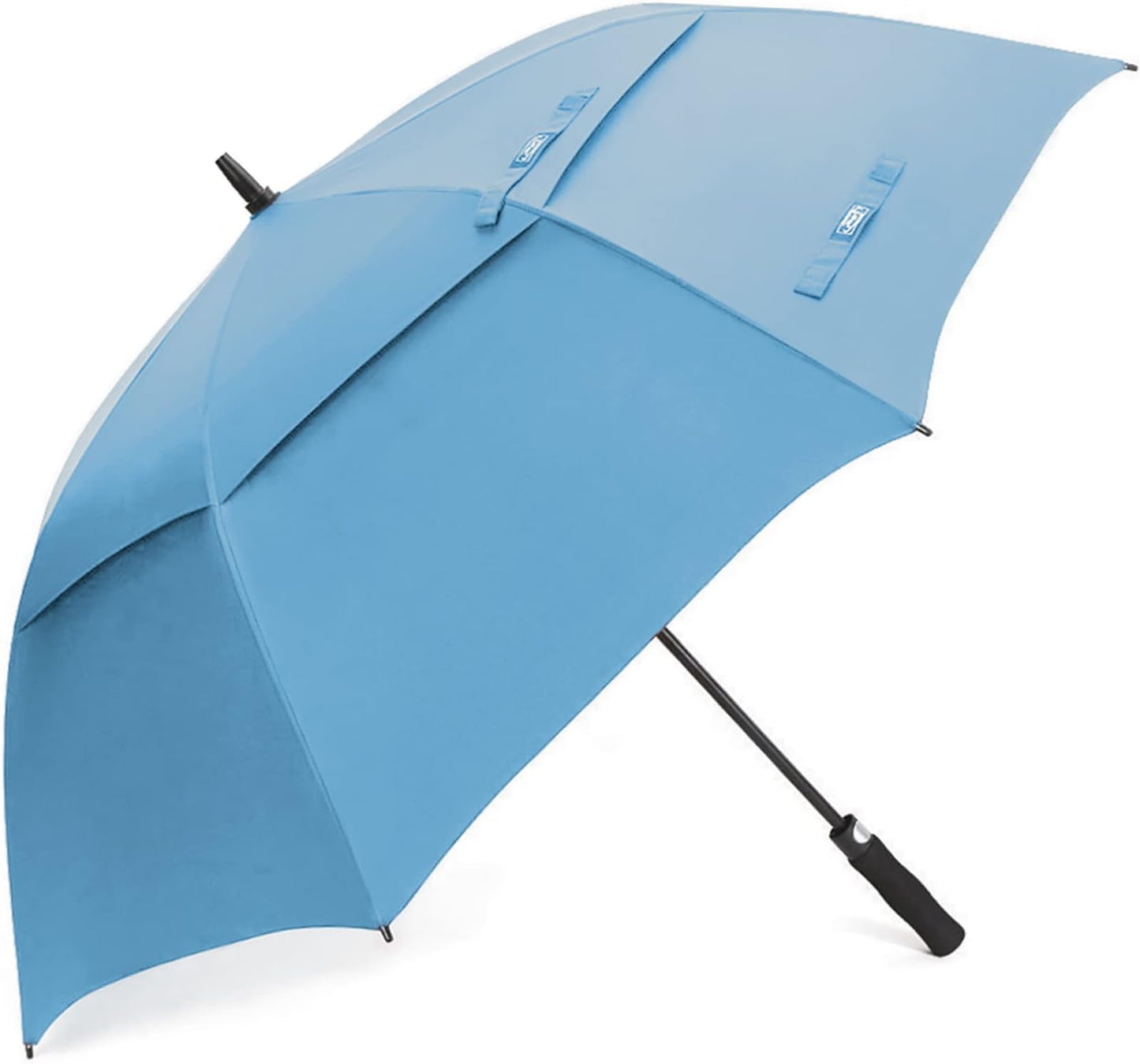 G4free 47/54/62/68/72 Inch Golf Umbrella Windproof Auto Open Large Umbrella | Oversized Stick Umbrella, Extra Large, Vented Double Canopy, Waterproof 210t Pongee Fabric, Fiberglass Frame, Eva Foam Handle - Sky Blue