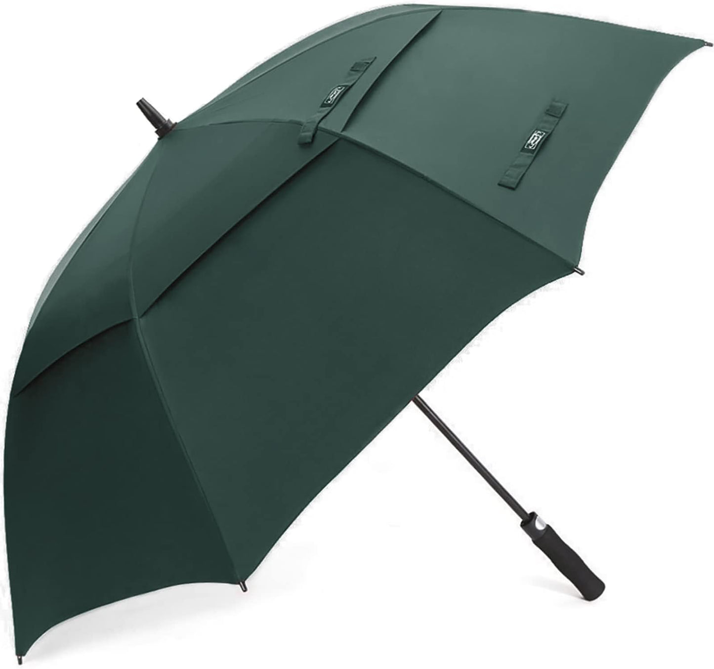 G4free 47/54/62/68/72 Inch Golf Umbrella Windproof Auto Open Large Umbrella | Oversized Stick Umbrella, Extra Large, Vented Double Canopy, Waterproof 210t Pongee Fabric, Fiberglass Frame, Eva Foam Handle - Dark Green