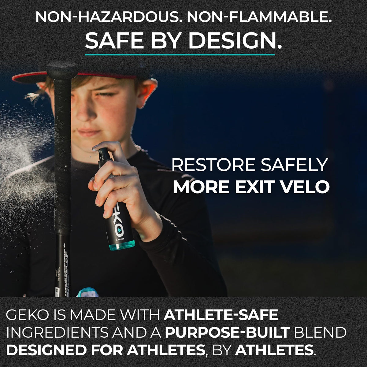 Geko 2-in-1 Golf Grip Restore & Cleaner Spray