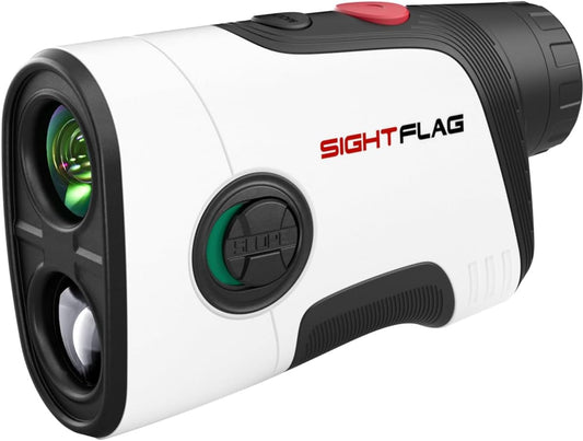 Gf2 Golf Rangefinder With Slope, 1300 Yards Laser Range Finder, 7.5x Magnification, Flag Pole Locking Vibration 0.3 Yard Accuracy, Rechargeable Magnetic Golf Accessories Gift For Men Women - Black