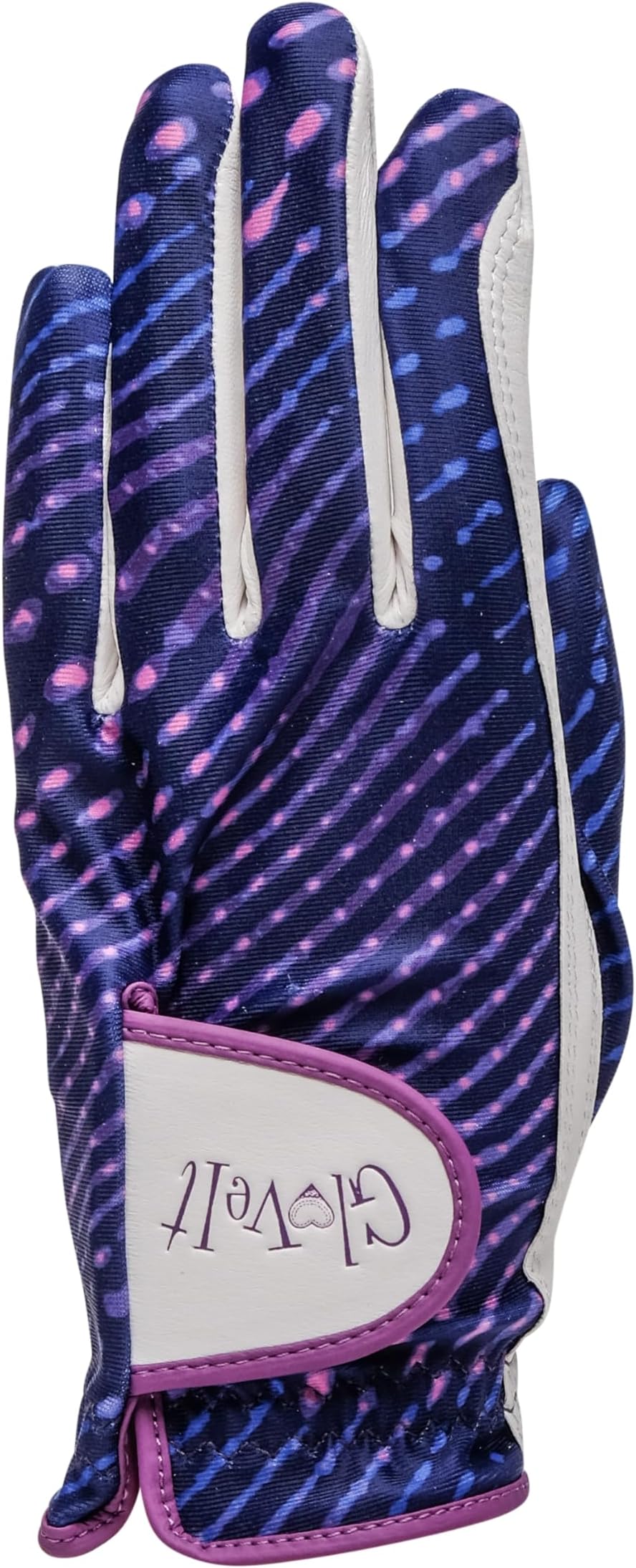 Glove It Ladies Golf Glove - Lightweight And Soft Cabretta Leather Golf Glove For Womens, Features Uv Protection - Digital Dusk