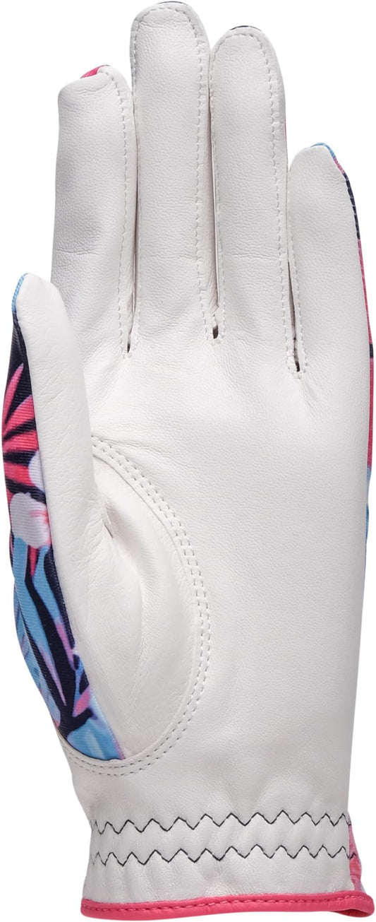 Glove It Ladies Golf Glove - Lightweight And Soft Cabretta Leather Golf Glove For Womens, Features Uv Protection - Tropicana