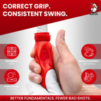 Golf Grip Trainer – Golf Training Aid For Correct Hand Positioning, Fits All Golf Clubs, Build Proper Grip Fundamentals For Consistent Practice - Medium (fits Standard/midsize Grips)