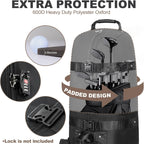 Himal Outdoors Heavy Duty 600D Wheeled Golf Travel Bag