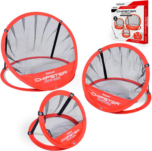 Gosports Chipster Pop-Up Golf Chipping Practice Net - Training Aid For Precision And Distance - Outdoor And Indoor Practice - Golf Gift - Chipster Range