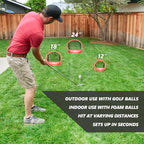 Gosports Chipster Pop-Up Golf Chipping Practice Net - Training Aid For Precision And Distance - Outdoor And Indoor Practice - Golf Gift - Chipster Range