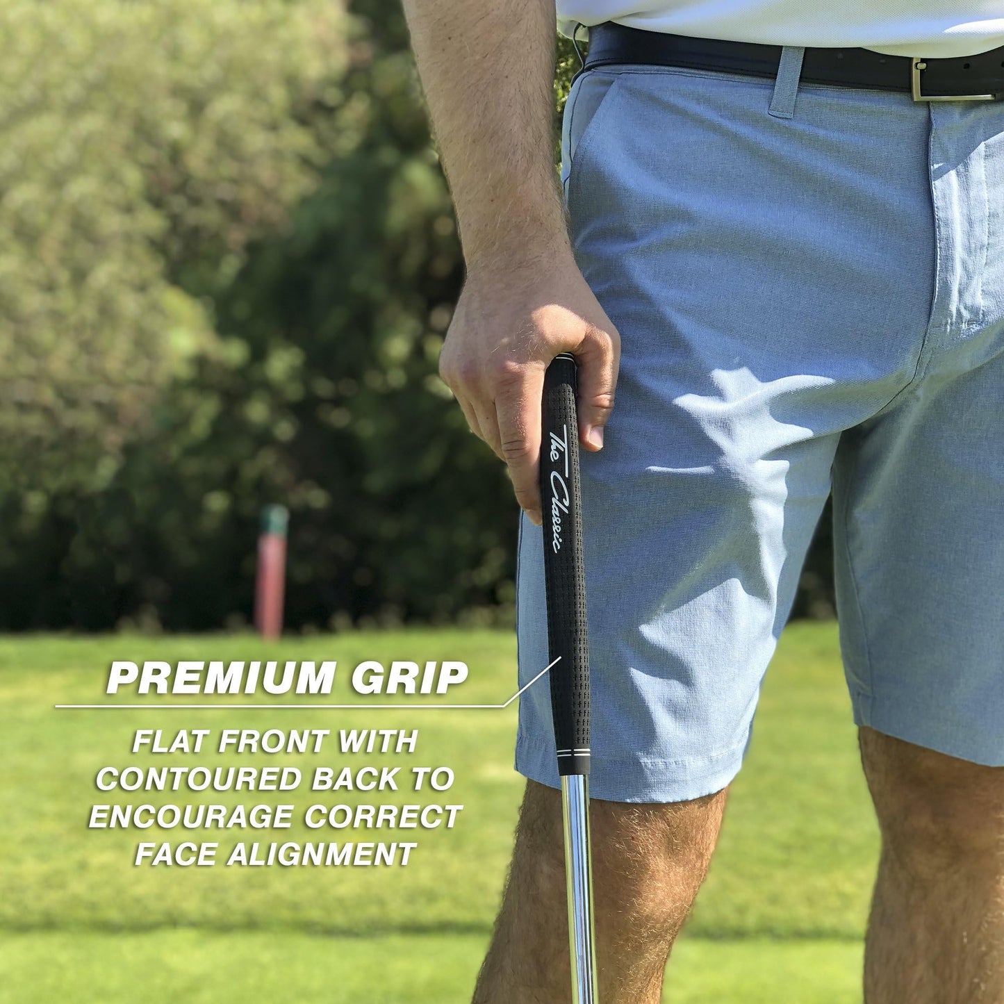 Gosports Classic Golf Putter, Choose Between 2 Way Or Blade Putter - 35" Length With Premium Grip - 2 Way - 35"