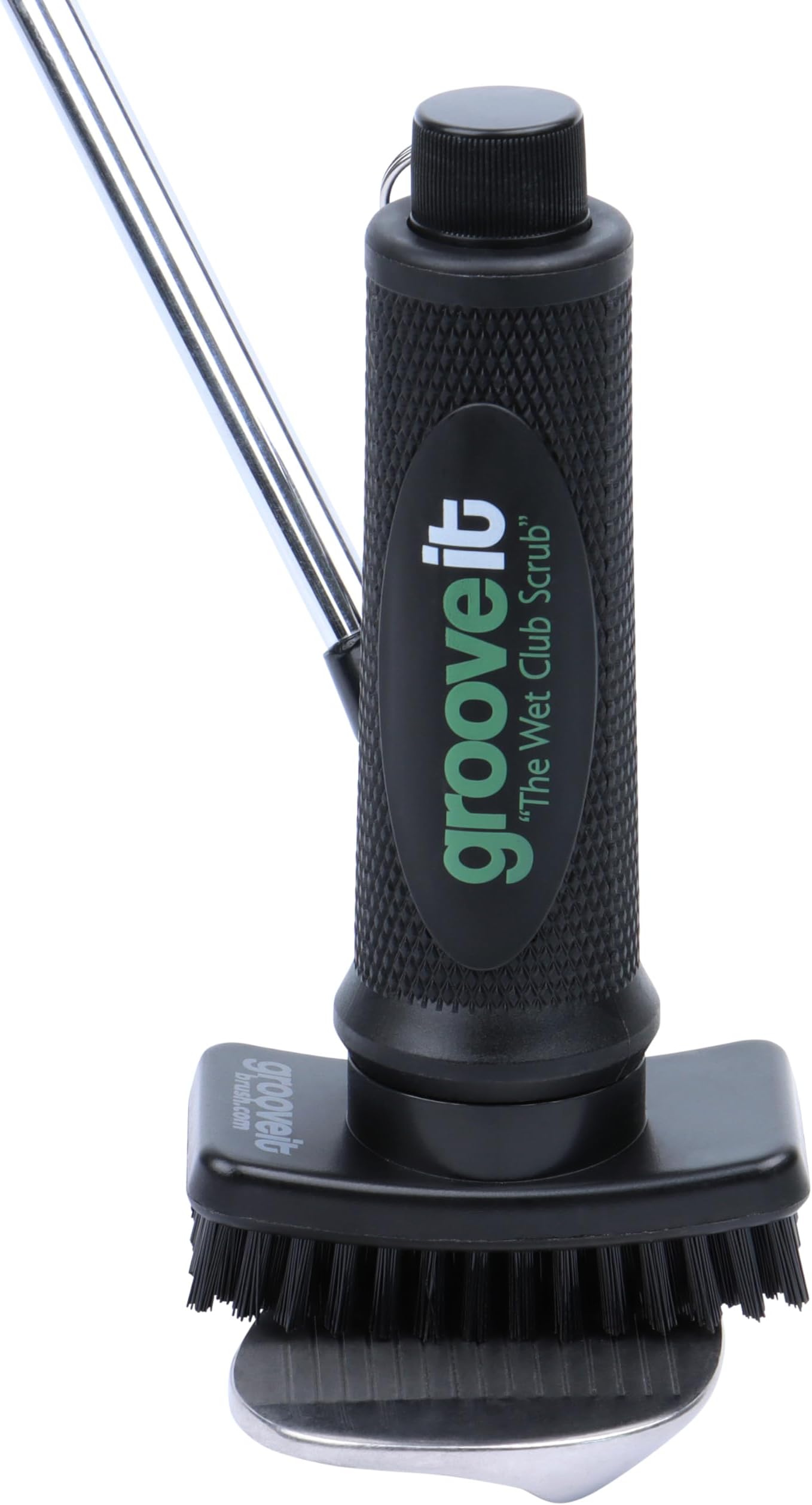 Grooveit The Wet Club Scrub Golf Water Brush with Magnetic Attachment