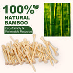 Guirnd Professional Bamboo Golf Tees 2 3/4 Inch (150 Pack)