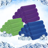 Dark Blue, Light Green, Purple
