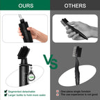 Jiskan Pro Golf Club Cleaner Brush and Groove Sharpener Tool with Water Bottle