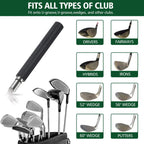 Jiskan Pro Golf Club Cleaner Brush and Groove Sharpener Tool with Water Bottle