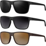 (3 Pack) Black/Gradual Gray/Gradual Brown