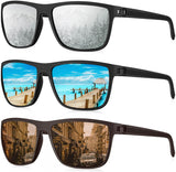 (3 Pack) Ice Blue/Silver/Brown