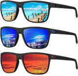 (3 Pack) Ice Blue/Dark Blue/Red