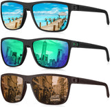 (3 Pack) Ice Blue/Green/Brown