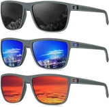 (3 Pack) Z Frame Grey|lens Black/Dark Blue/Red