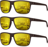 (3 Pack) Night Vision/Brown
