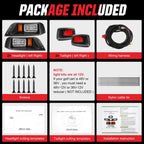 VYYOKMU LED Headlight and Tail Light Kit for EZGO TXT 1996-2013 Gas and Electric