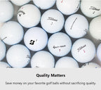 LostGolfBalls Kirkland Signature Golf Balls Near Mint AAAA Quality (50 Pack)