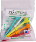 Martini Golf Tees Durable Plastic Step-Up Tees (5 Pack), 3.25"