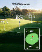 MiLESEEY GeneSonic Pro Golf Speaker with Detachable GPS Rangefinder Handheld