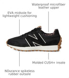 New Balance Women's 327 Golf Spikeless | Waterproof Microfiber Leather, Spikeless Ndurance Rubber Outsole, Eva Midsole, Cush+ Insole, Dependable All-Weather Traction - 8.5