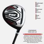 Pgf Gold Tour Precision Complete Golf Club Package Set For Men & Women - [rihgt Hand][length: Standard]