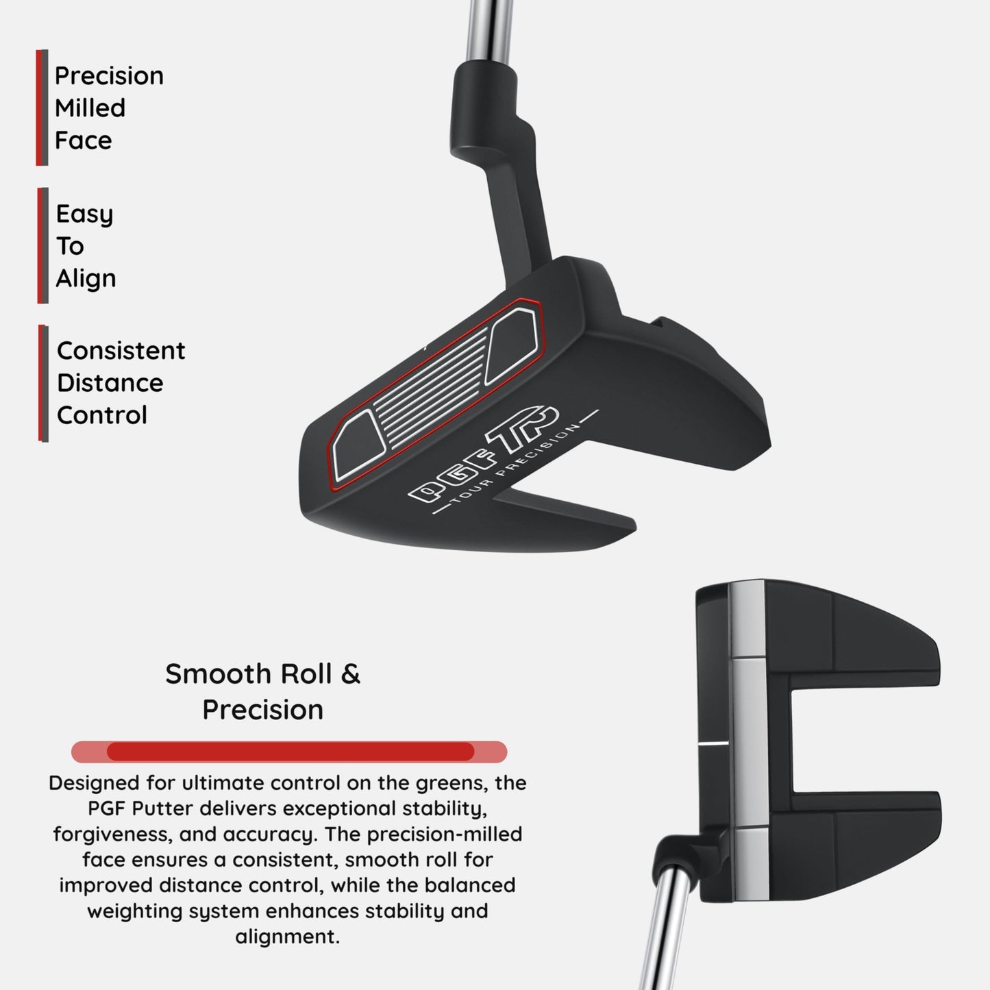 Pgf Gold Tour Precision Complete Golf Club Package Set For Men & Women - [rihgt Hand][length: Standard]