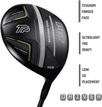 Pgf Golf Gold Tp Complete Golf Club Package Set For Men & Women [17-Pieces] [flex: Regular] - Men Right Hand