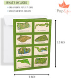 Poplife Golf Cart 3d Pop Up Card – Premium Golfing Greeting Card For Dad, Husband, Grandpa, Son – Father’s Day, Birthday, Retirement, Anniversary, Valentine’s Day – Unique Golf Gift Card For Men - Golf Cart