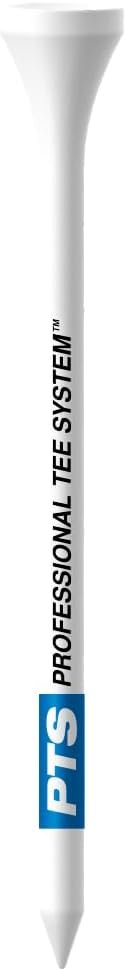 Pridesports Pts Wood Golf Tees | 135 Count, 3-1/4 Inch | #1 Wood Tee On Tour | Best For Drivers & Woods - 135 Count