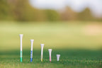 Pridesports Pts Wood Golf Tees | 135 Count, 3-1/4 Inch | #1 Wood Tee On Tour | Best For Drivers & Woods - 135 Count
