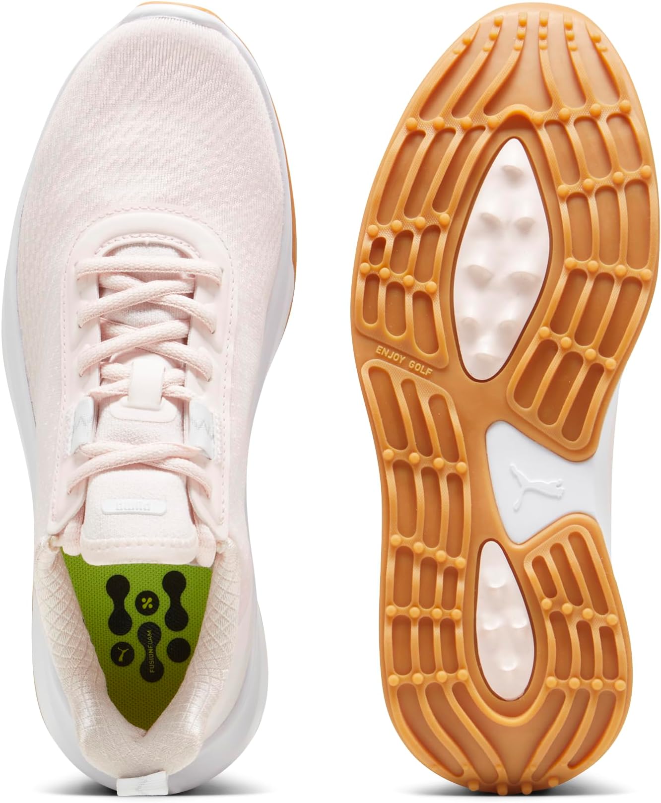 Puma Fusion Crush Sport Women's Golf Shoes - Frosty Pink-Gum