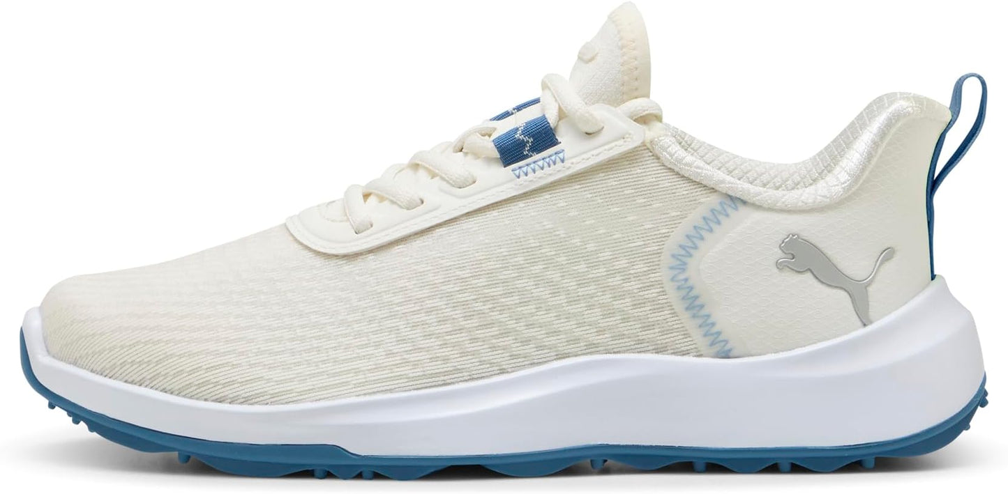 Puma Fusion Crush Sport Women's Golf Shoes - Warm White-Blue Horizon
