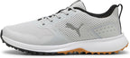 Puma Fusion Grip 6 Men's Golf Shoes - Feather Gray-Puma Black-Gum