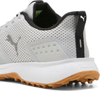 Puma Fusion Grip 6 Men's Golf Shoes - Feather Gray-Puma Black-Gum