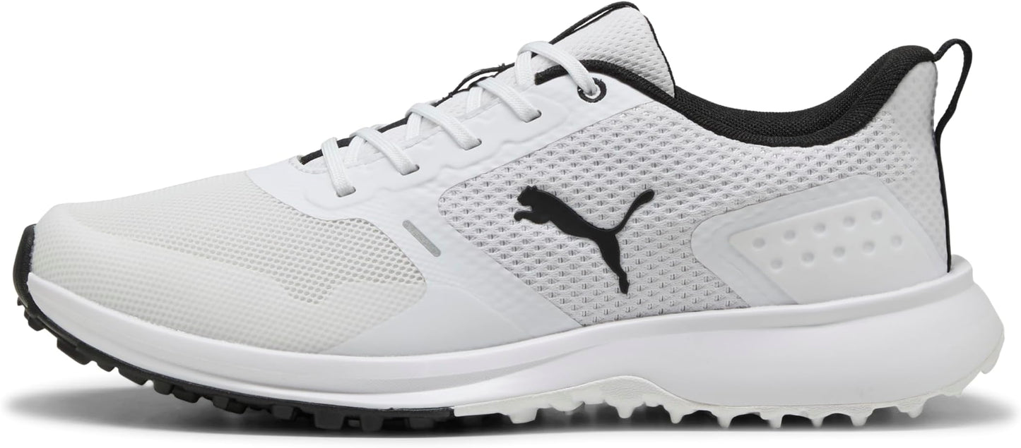 Puma Fusion Grip 6 Men's Golf Shoes - White/black