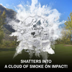 Shanker Golf Exploding Golf Balls - Prank Balls That Shatter on Impact (3 Pack)