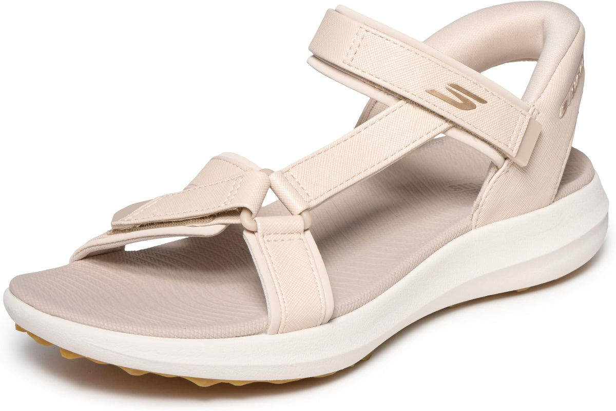 Skechers Go Golf Slip-In Sandals | Golf, Slip-Ins, Arch Fit, Spikeless Tpu Outsole, Lightweight - Natural