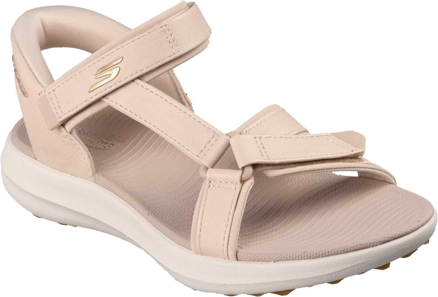 Skechers Go Golf Slip-In Sandals | Golf, Slip-Ins, Arch Fit, Spikeless Tpu Outsole, Lightweight - Natural