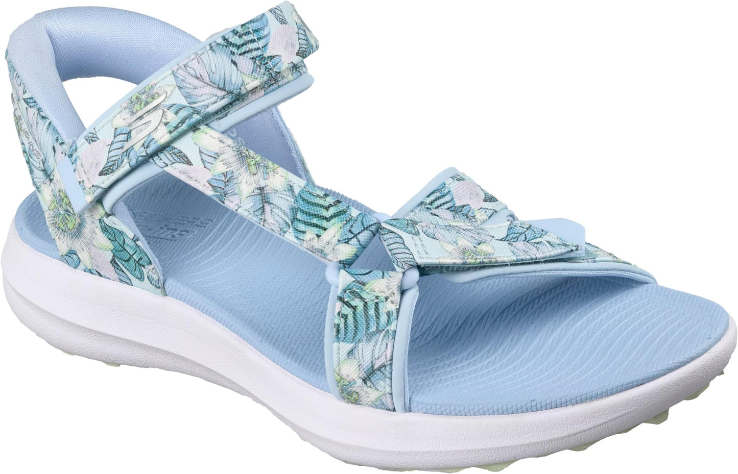 Skechers Go Golf Slip-In Sandals | Golf, Slip-Ins, Arch Fit, Spikeless Tpu Outsole, Lightweight - Blue Pattern