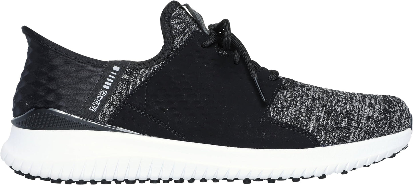 Skechers Men's Max 2 Rover Relaxed Fit Slip-In Golf Shoe - Black/white