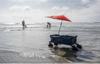 Sport-Brella Versa-Brella Spf 50+ Adjustable Umbrella With Universal Clamp - Firebrick Red
