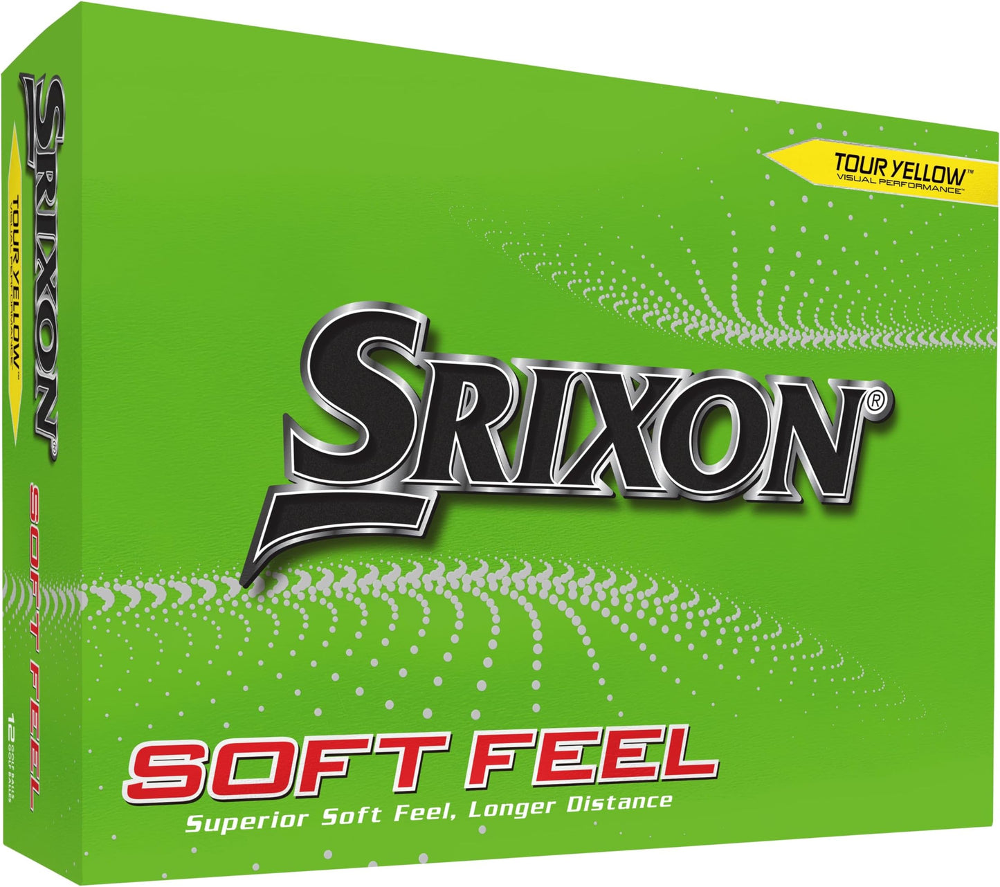 Srixon Soft Feel Golf Balls - Yellow