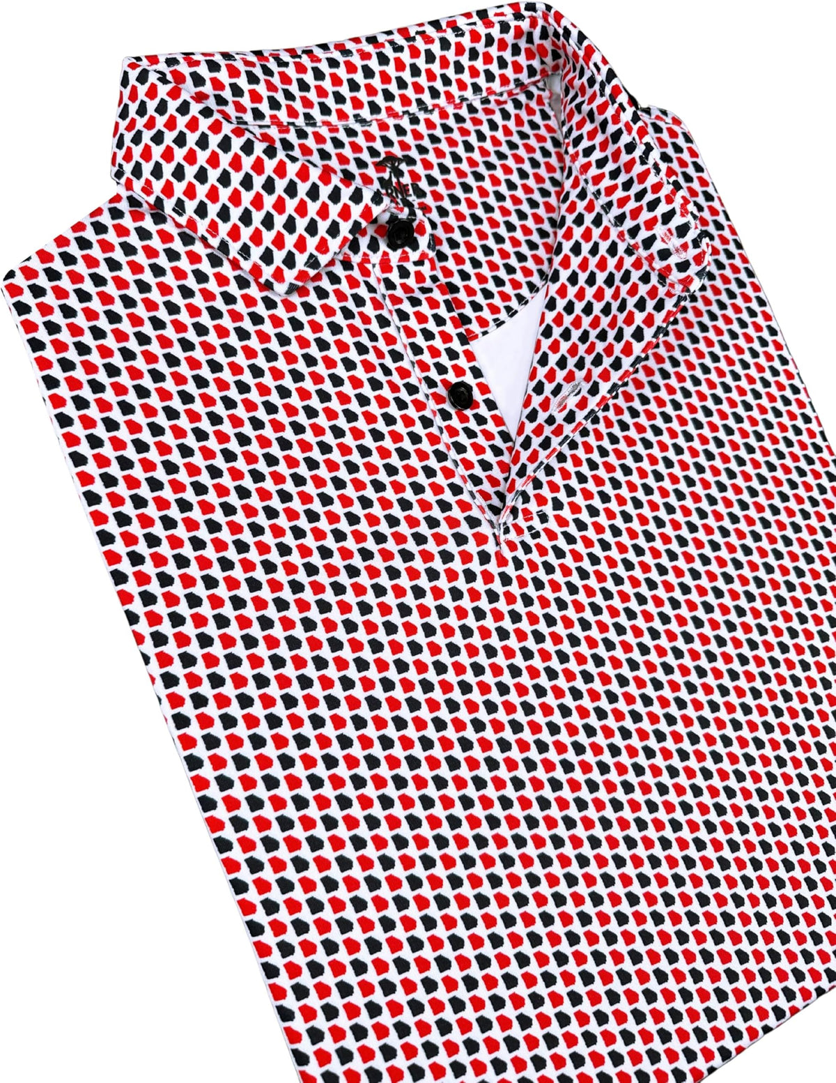State Print Golf Shirt For Men - Short Sleeve Performance Polo - Georgia